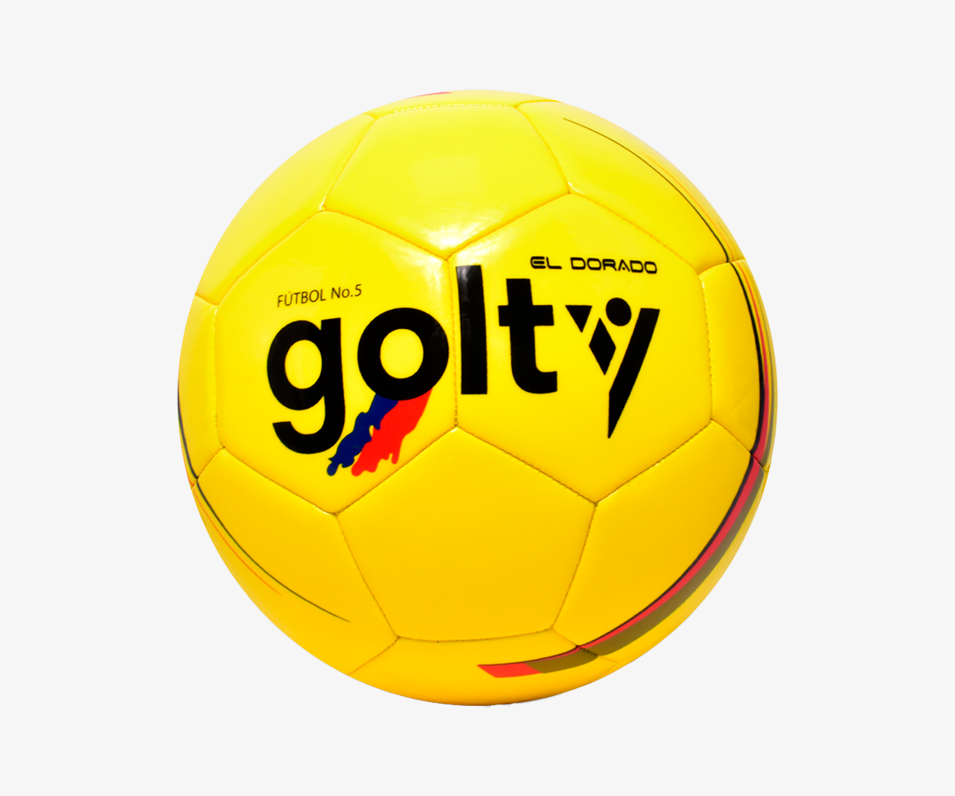 GOLTY | BALÓN DE FÚTBOL REPLICA DORADO N°5